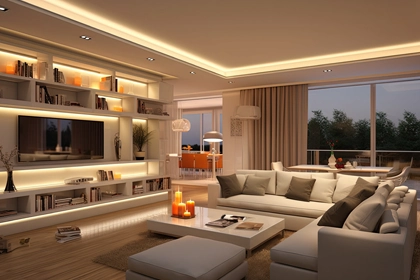 Éclairage décoratif et fonctionnel