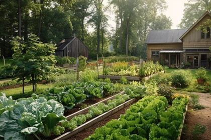 Jardin et potager productif