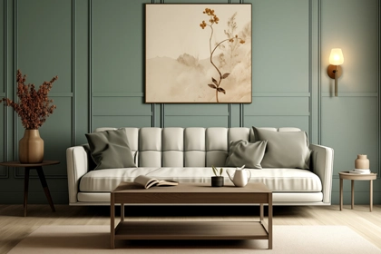 Murs accentués et colorés