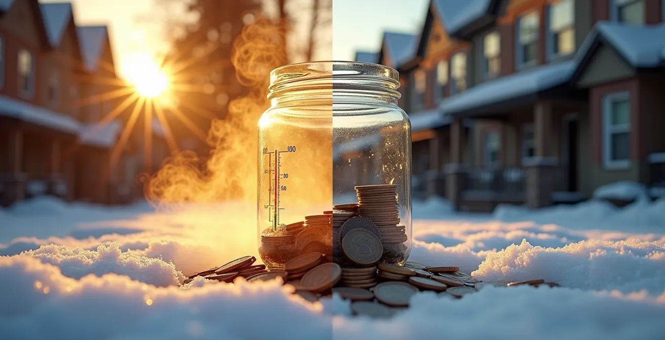 Graphique de retour sur investissement pour l'isolation d'un triplex montréalais typique