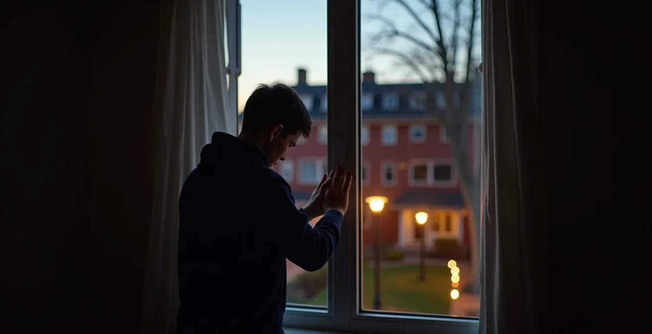 Éclairage extérieur s'ajustant automatiquement au crépuscule à Montréal